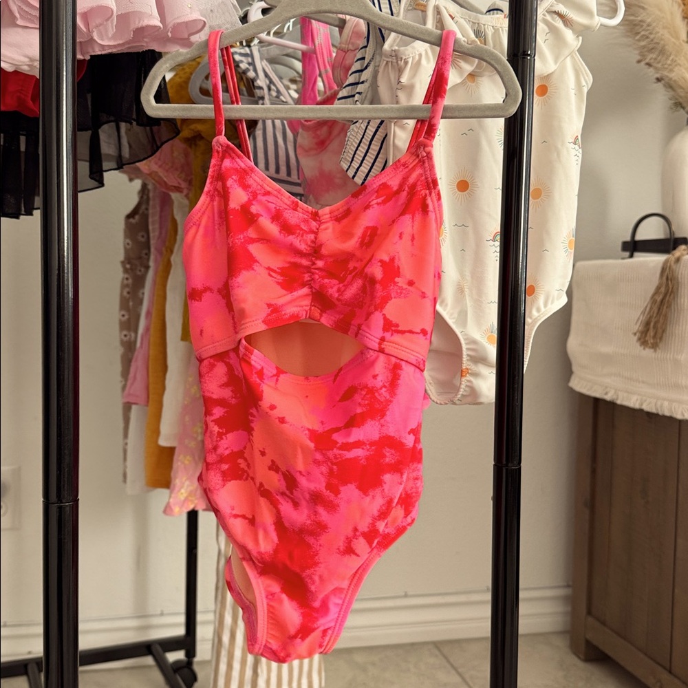 Girls Tie Dye Swim